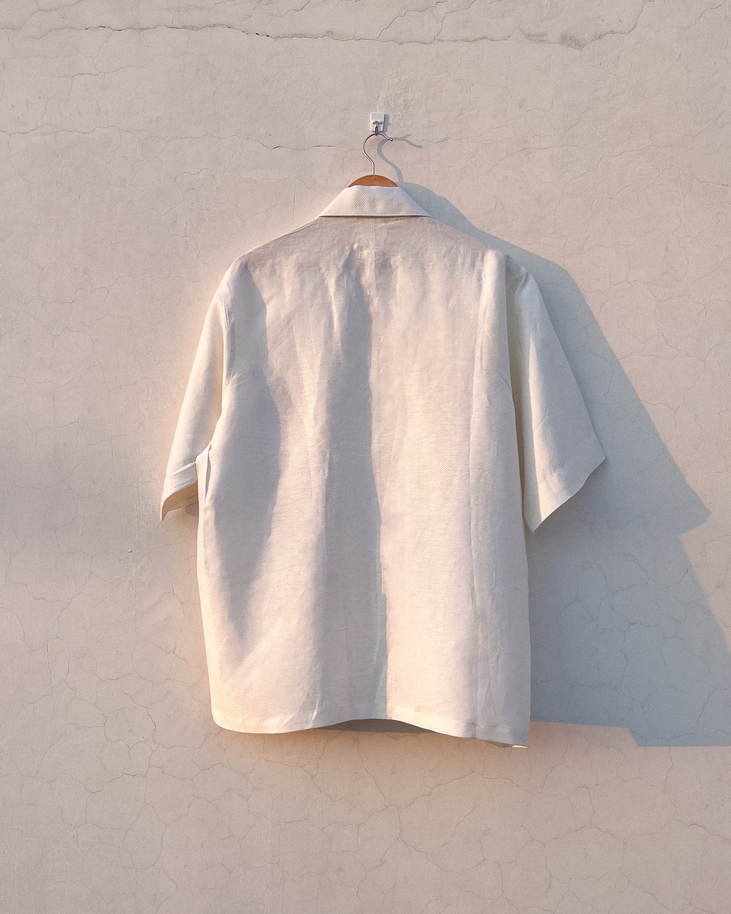 Linen Tencel Aari Work Shirt