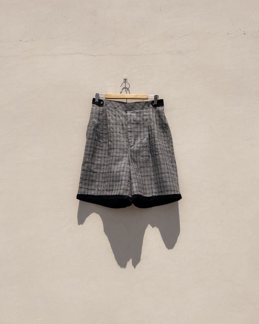 Handwoven Khadi Silk Shorts (One of One)