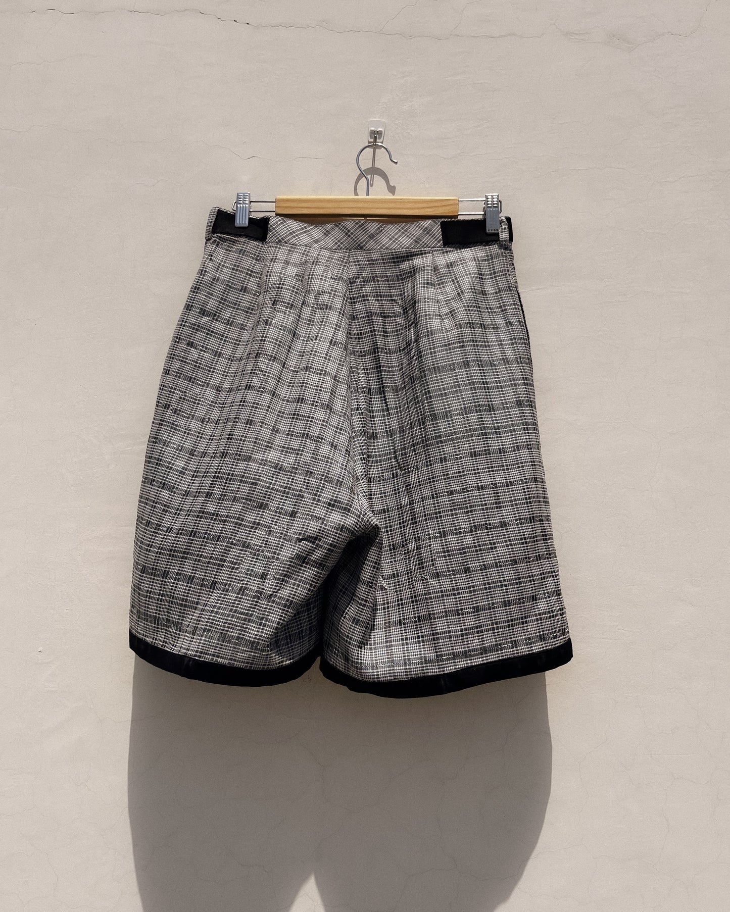 Handwoven Khadi Silk Shorts (One of One)